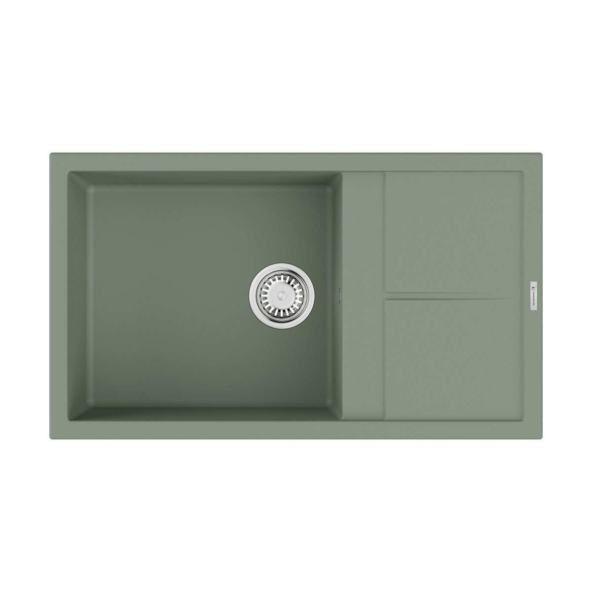 Omoikiri Sumi 86A-WG Artceramic/wind green