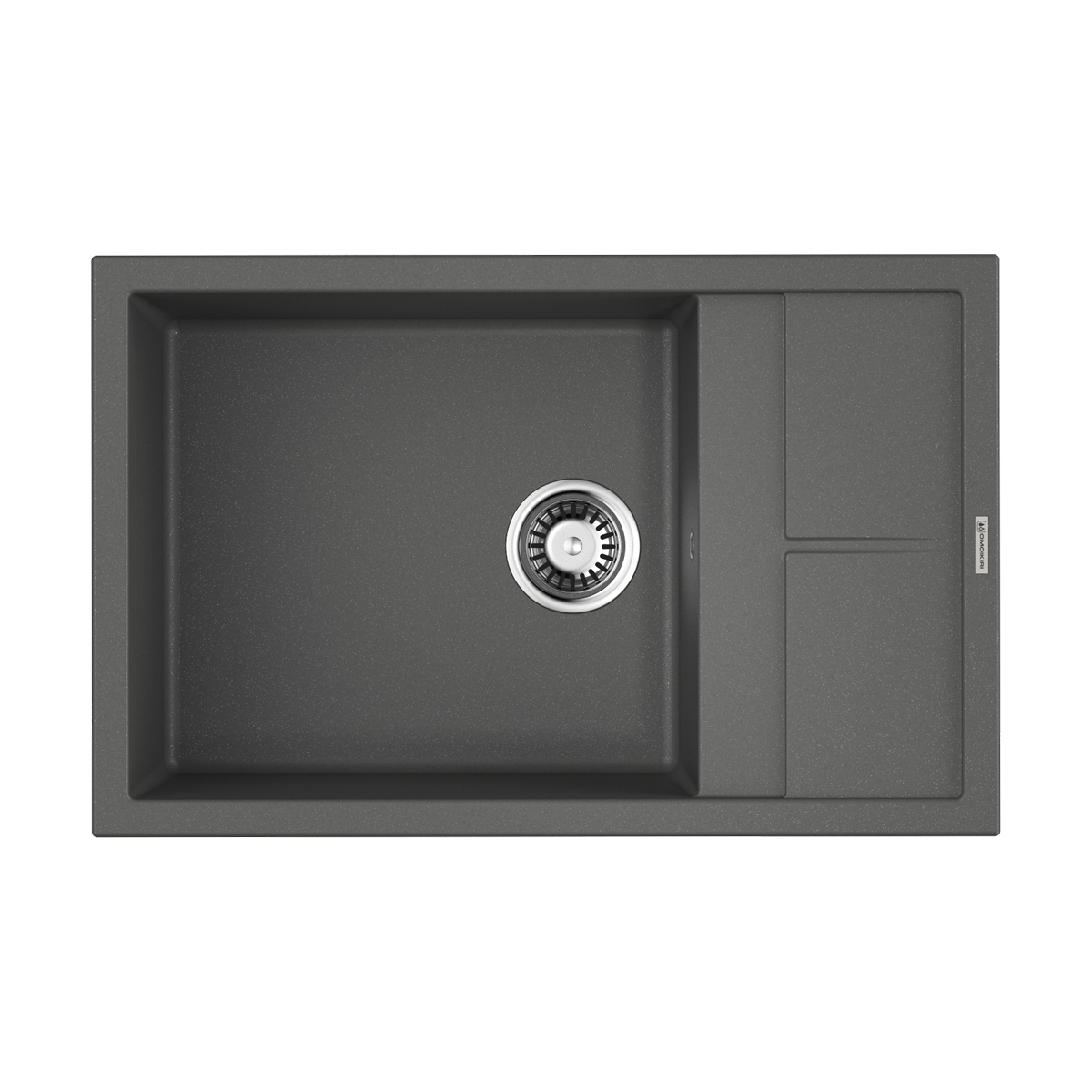 Omoikiri Sumi 78-LB-PL Tetogranit/платина Omoikiri Sumi 78-LB-PL Tetogranit/платина