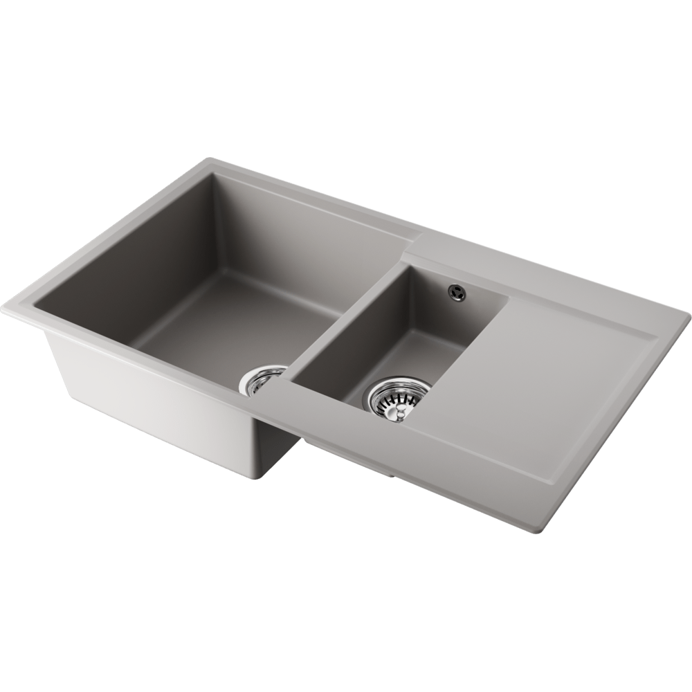 Мойка для кухни OMOIKIRI Daisen 86-2 — leningrad grey